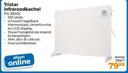 Trekpleister Tristar infraroodkachel aanbieding