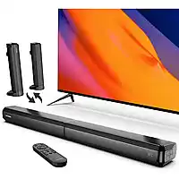 MediaMarkt ULTIMEA Apollo S40 2.2ch Soundbar voor TV, 2-in-1 Soundbar, Bluetooth 5.3 Soundbar Zwart aanbieding