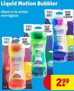 Kruidvat Liquid Motion Bubbler aanbieding