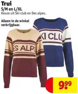 Kruidvat Trui aanbieding