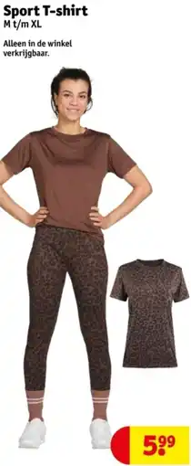 Kruidvat Sport T-shirt aanbieding
