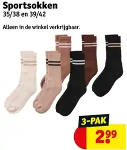Kruidvat Sportsokken aanbieding