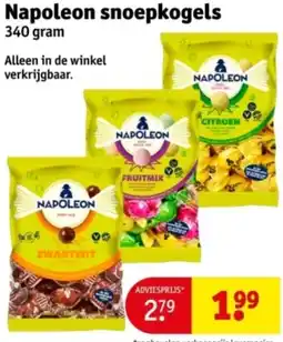 Kruidvat Napoleon snoepkogels aanbieding
