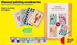 Kruidvat Diamond painting wenskaarten aanbieding