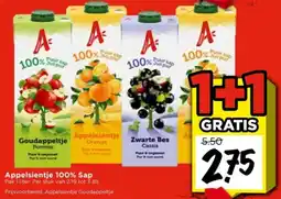 Vomar Voordeelmarkt Appelsientje 100% Sap aanbieding