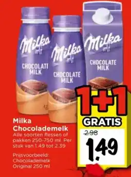 Vomar Voordeelmarkt Milka Chocolademelk aanbieding