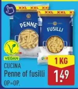 ALDI Cucina penne of fusilli aanbieding