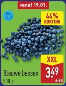 ALDI Blauwe bessen aanbieding
