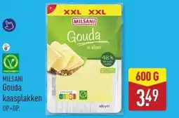 ALDI Milsani gouda kaasplakken aanbieding