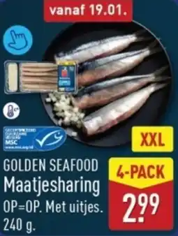 ALDI Golden seafood maatjesharing aanbieding