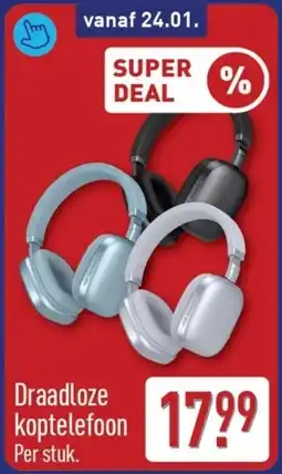 ALDI Draadloze koptelefoon aanbieding