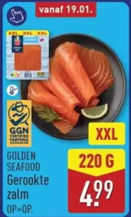ALDI Golden seafood gerookte zalm aanbieding
