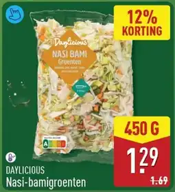 ALDI Nasi bamigroenten aanbieding