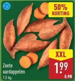 ALDI Zoete aardappelen aanbieding