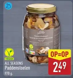 ALDI Vegan all seasons paddenstoelen aanbieding