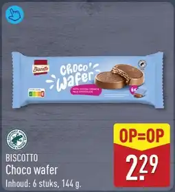 ALDI Biscotto choco wafer aanbieding