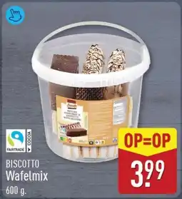 ALDI Biscotto wafelmix aanbieding