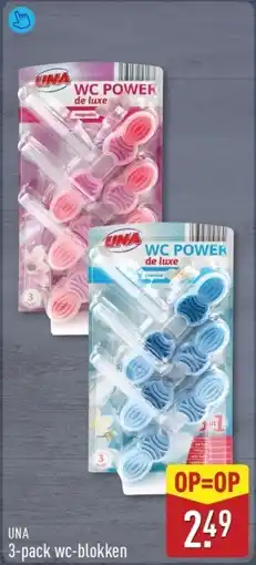 ALDI Una wc blokken aanbieding