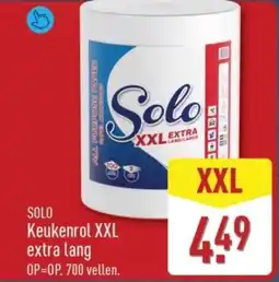 ALDI Solo keukenrol xxl extra lang aanbieding