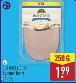 ALDI Gut drei eichen lyoner ham aanbieding