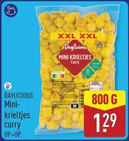 ALDI Daylicious mini krieltjes curry aanbieding