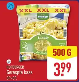 ALDI Hofburger Geraspte kaas aanbieding