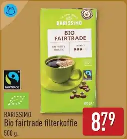 ALDI Barissimo bio fairtrade filterkoffie aanbieding