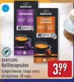 ALDI Barissimo koffiecapsules aanbieding