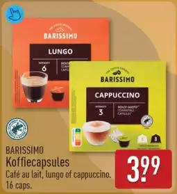 ALDI Barissimo koffiecapsules aanbieding