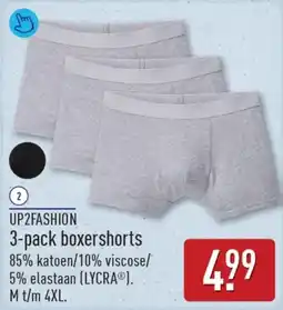 ALDI UP2FASHION boxershorts aanbieding