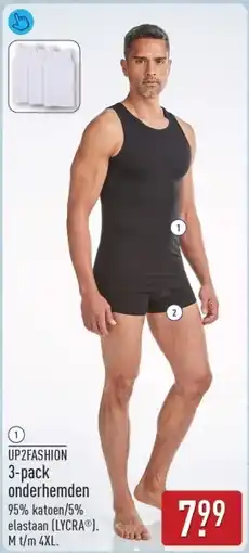 ALDI UP2FASHION onderhemden aanbieding