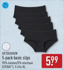 ALDI Up2fashion basic slips aanbieding