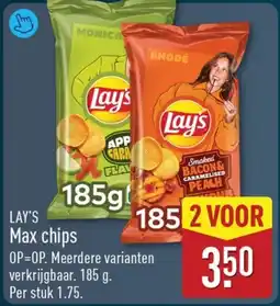ALDI Lay's max chips aanbieding