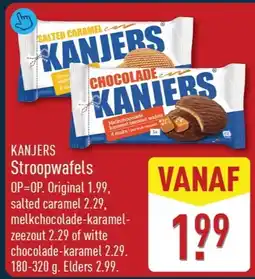 ALDI Kanjers stroopwafels aanbieding