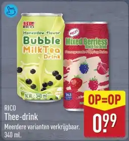 ALDI Rico thee drink aanbieding