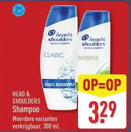 ALDI Head& shoulders shampoo aanbieding