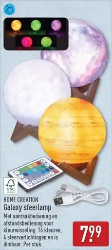 ALDI Home creation galaxy sfeerlamp aanbieding