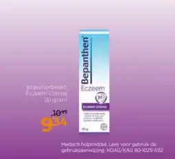 Trekpleister Bepanthen Eczeem Crème aanbieding