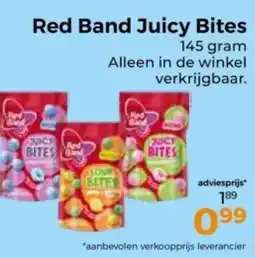 Trekpleister Red Band Juicy Bites aanbieding