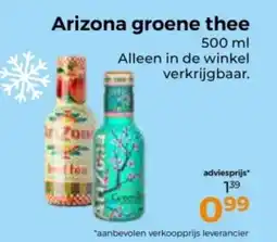 Trekpleister Arizona groene thee aanbieding