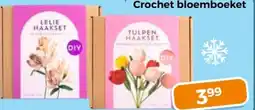 Trekpleister Crochet bloemboeket aanbieding
