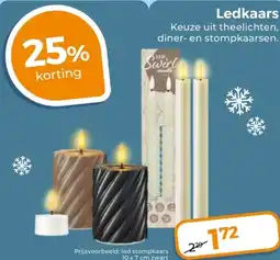 Trekpleister Ledkaars aanbieding