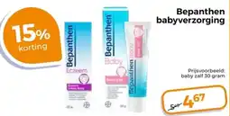 Trekpleister Bepanthen babyverzorging aanbieding