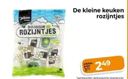Trekpleister De kleine keuken rozijntjes aanbieding