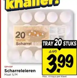 Vomar Voordeelmarkt Scharreleieren aanbieding
