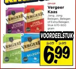 Vomar Voordeelmarkt Vergeer kaas aanbieding