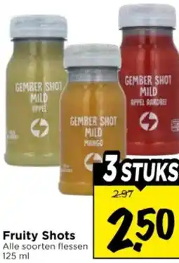 Vomar Voordeelmarkt Fruity Shots aanbieding