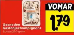 Vomar Voordeelmarkt Gesneden Kastanjechampignons aanbieding