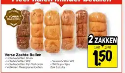 Vomar Voordeelmarkt Verse Zachte Bollen aanbieding