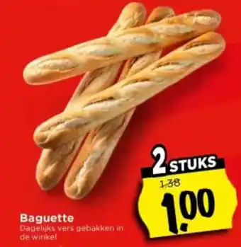 Vomar Voordeelmarkt Baguette aanbieding